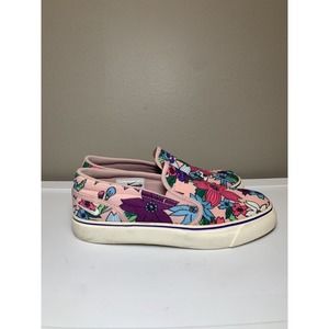 Nike Floral Toki Aloha Pack Pink Slip On Shoes Women's Size 6‎ Canvas 724769-605